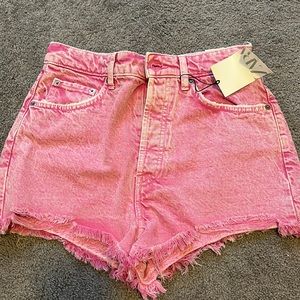 Pink Zara Shorts
